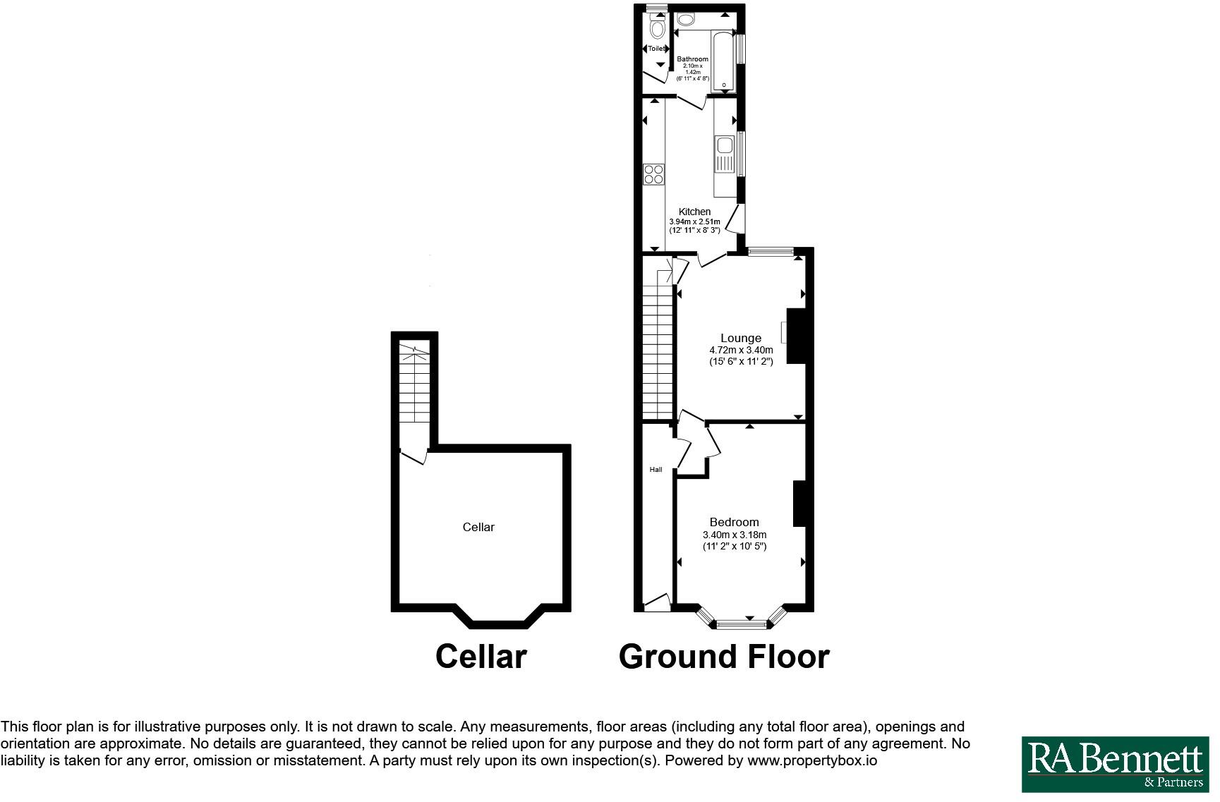 New Bank Street, Worcester, Worcestershire, WR3 floorplan