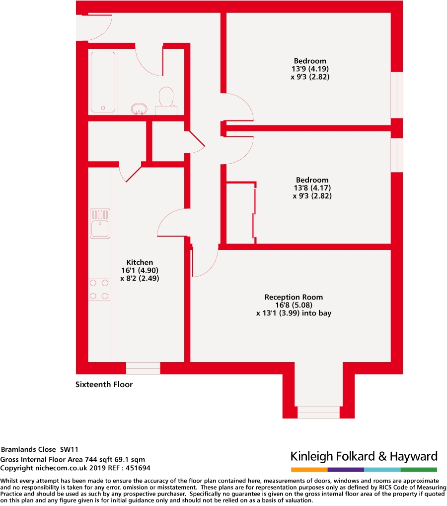 Bramlands Close, Battersea, London, SW11 floorplan