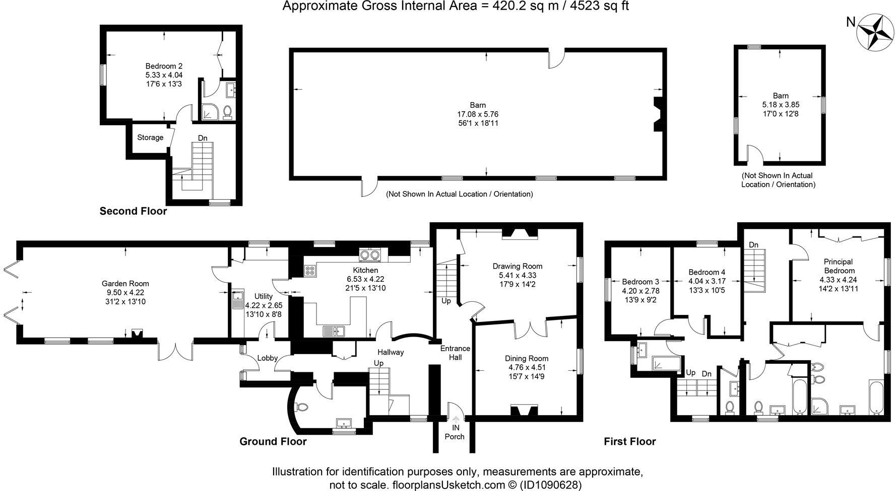 East Ogwell, Newton Abbot floorplan