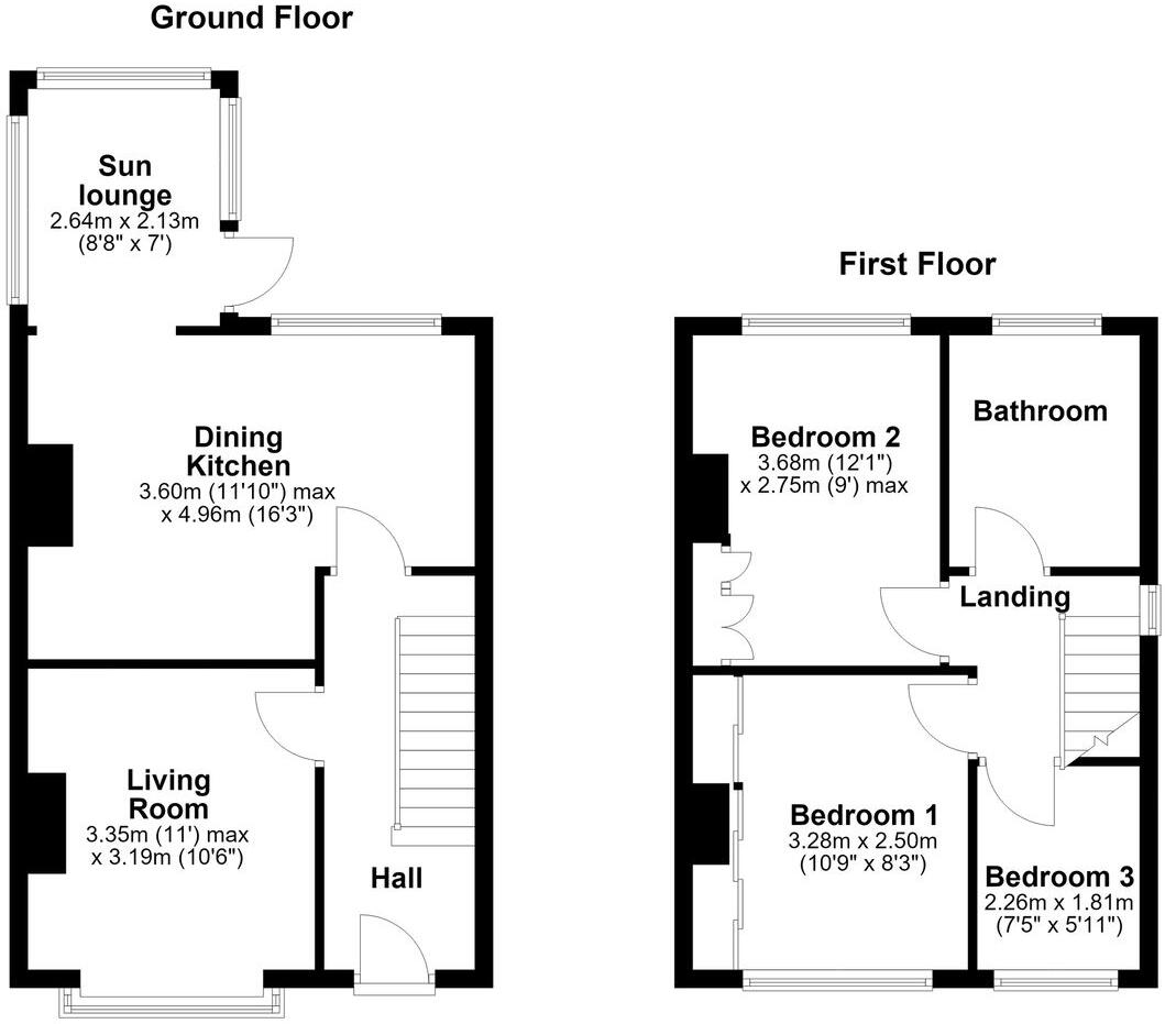Grasscroft Road, Honley, Holmfirth, HD9 floorplan