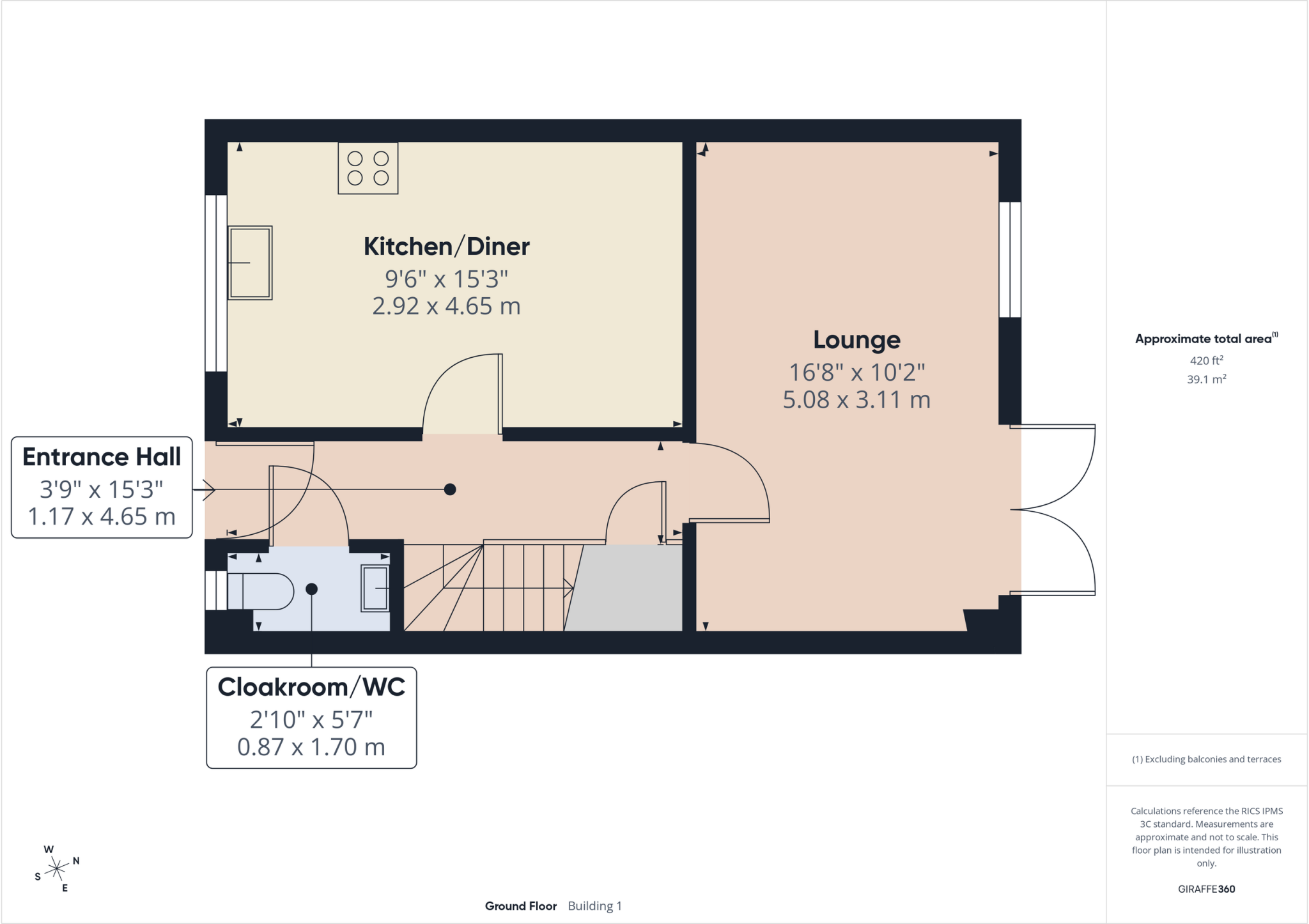 Lulworth Road, Boulton Moor floorplan