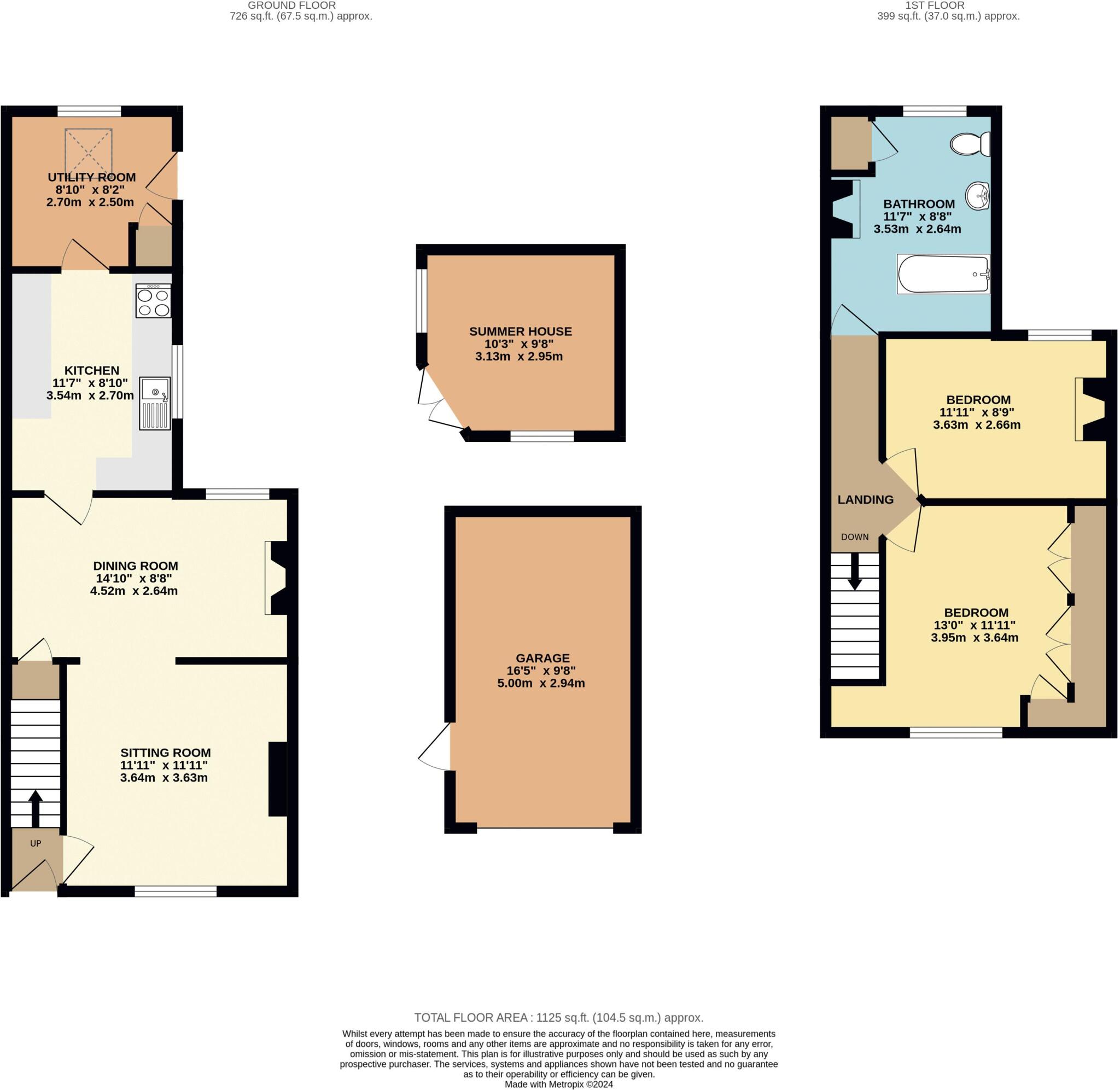 Park Road, Henfield floorplan