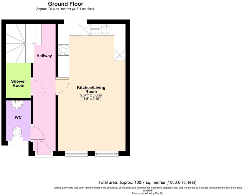 Roscoe Street, Liverpool, L1 9DP floorplan