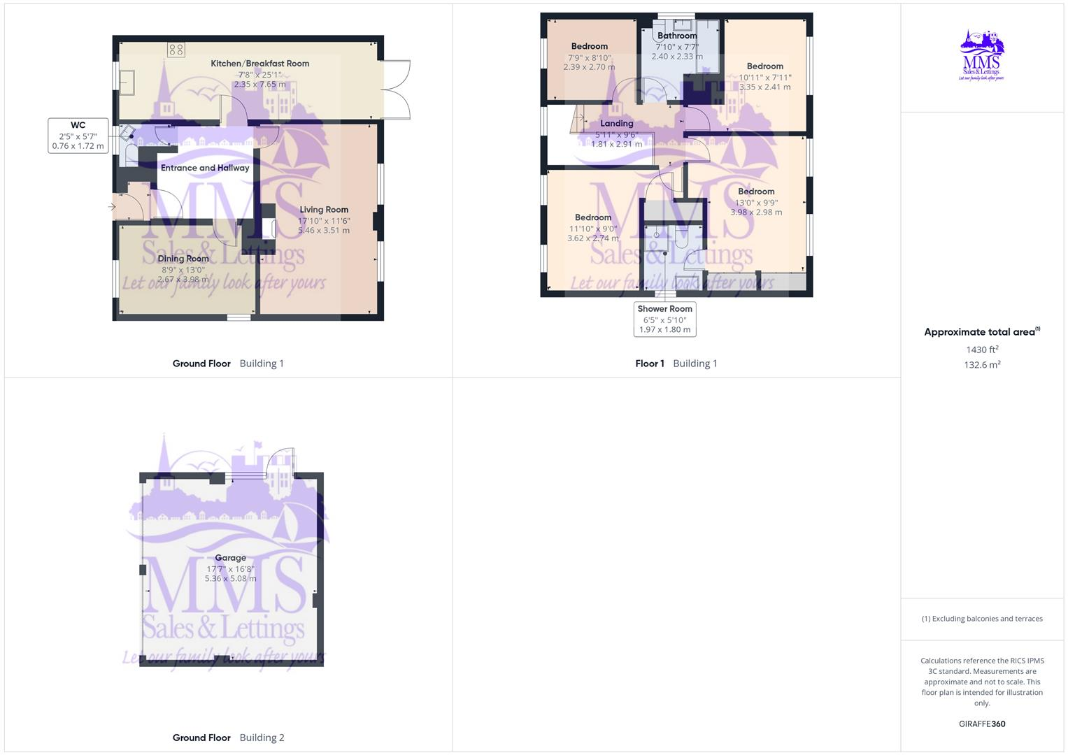 Merryfields, Strood, floorplan