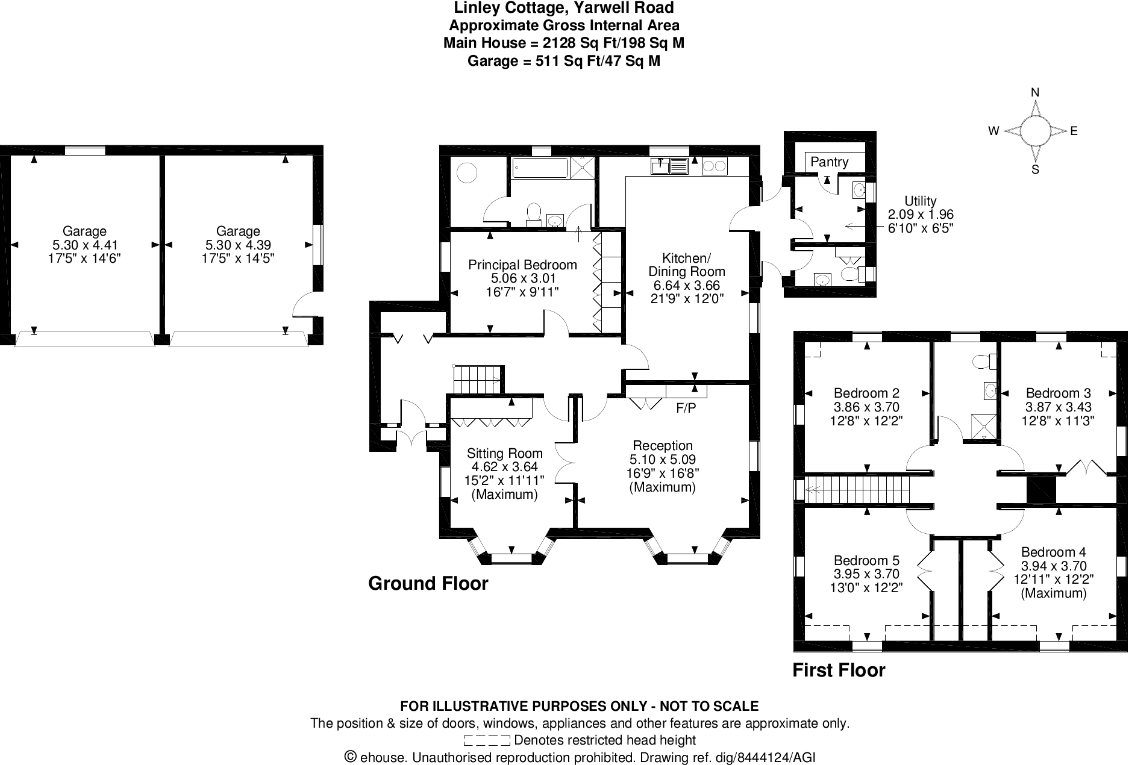 Linley Cottage, Wansford floorplan