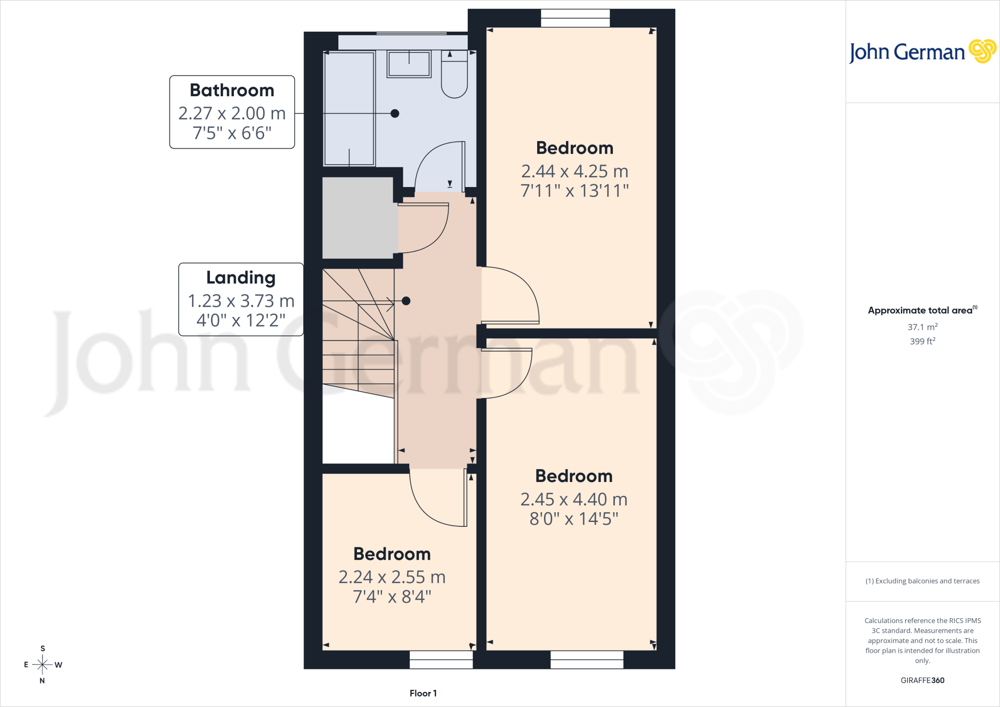 Coltman Drive, Loughborough floorplan