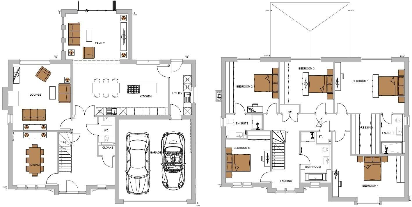 Plot 7, Little Meadow, Hoddlesden, Darwen floorplan