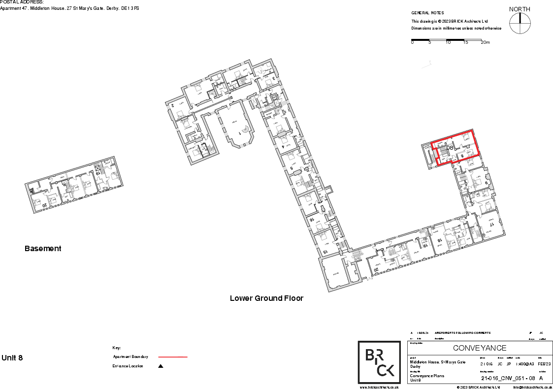 Middleton House, St Marys Gate, Derby, Derby City floorplan