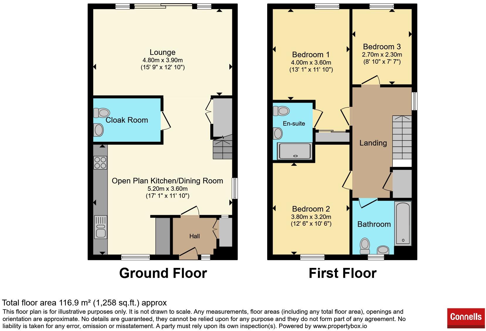 Ferndale Close, Finedon, WELLINGBOROUGH floorplan