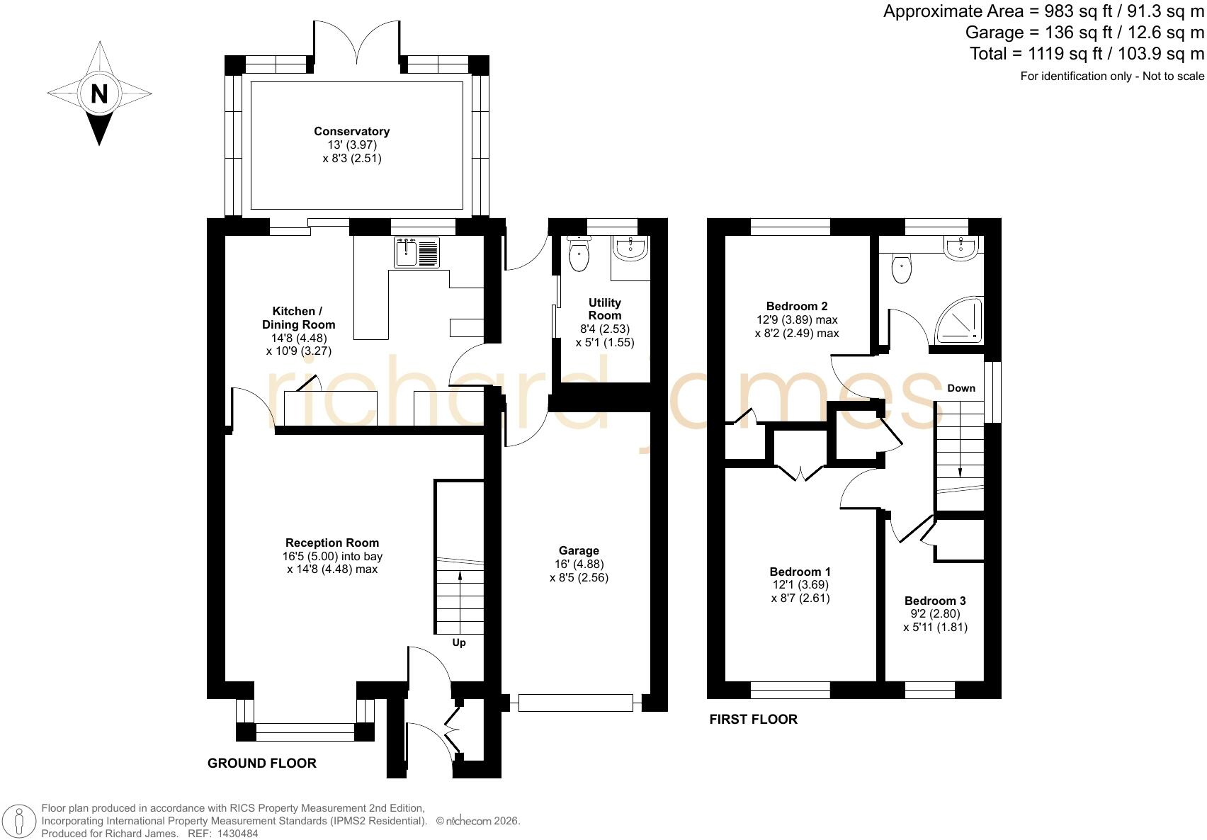 Beverley, Toothill, Swindon, SN5 floorplan