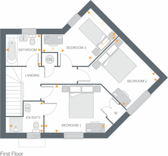 William Railton Road,
off Derby Road,
Stonebow Village,
Loughborough,
LE12 5EB floorplan