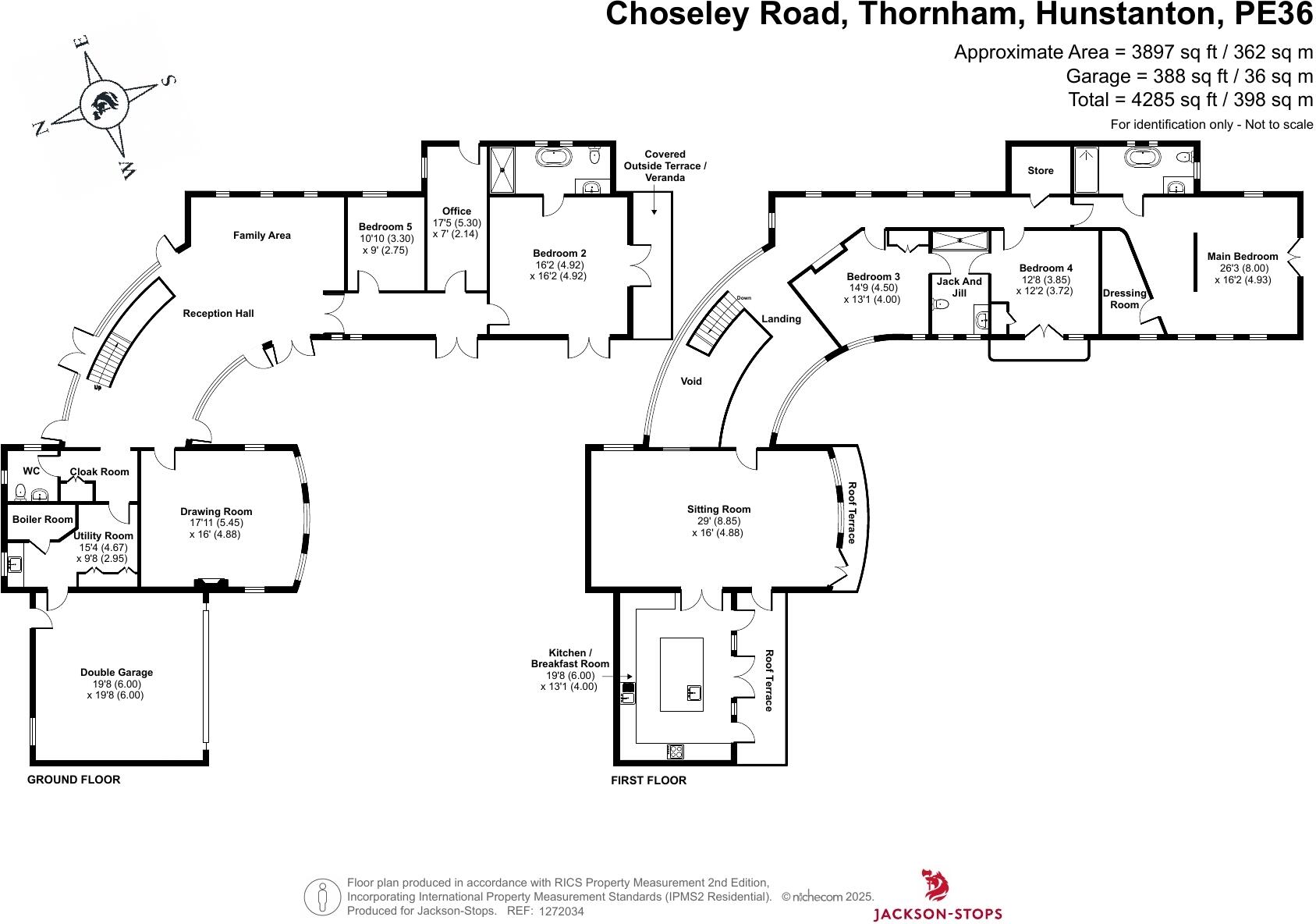 Choseley Road, Thornham, Hunstanton, Norfolk, PE36 floorplan