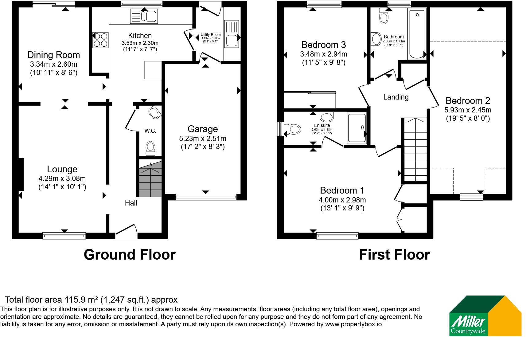 Beech Drive, Bodmin, Cornwall, PL31 floorplan