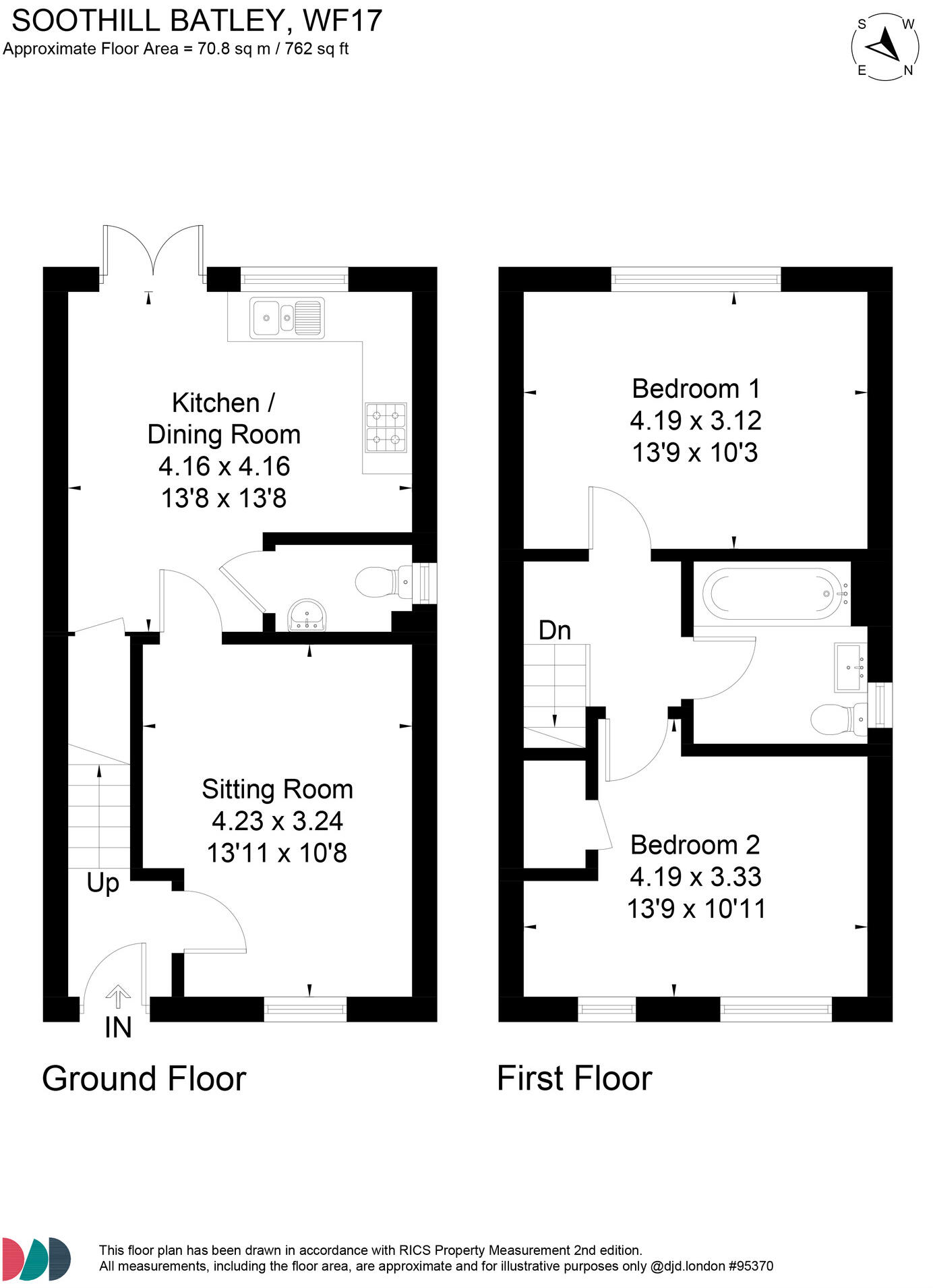 Maple Garth, Batley, West Yorkshire floorplan