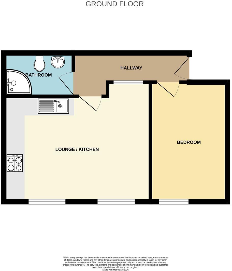 Eagle Parade, Buxton floorplan