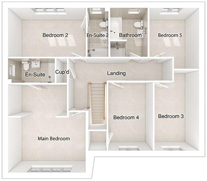 Bishops Hill Lane, Winchester Place, Brampton, CA8 floorplan
