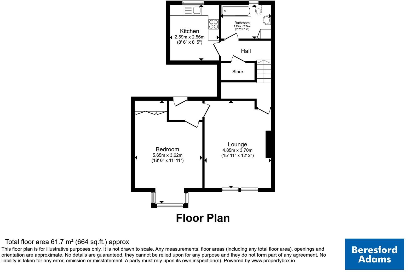 Abergele Road, COLWYN BAY, Clwyd, LL29 floorplan