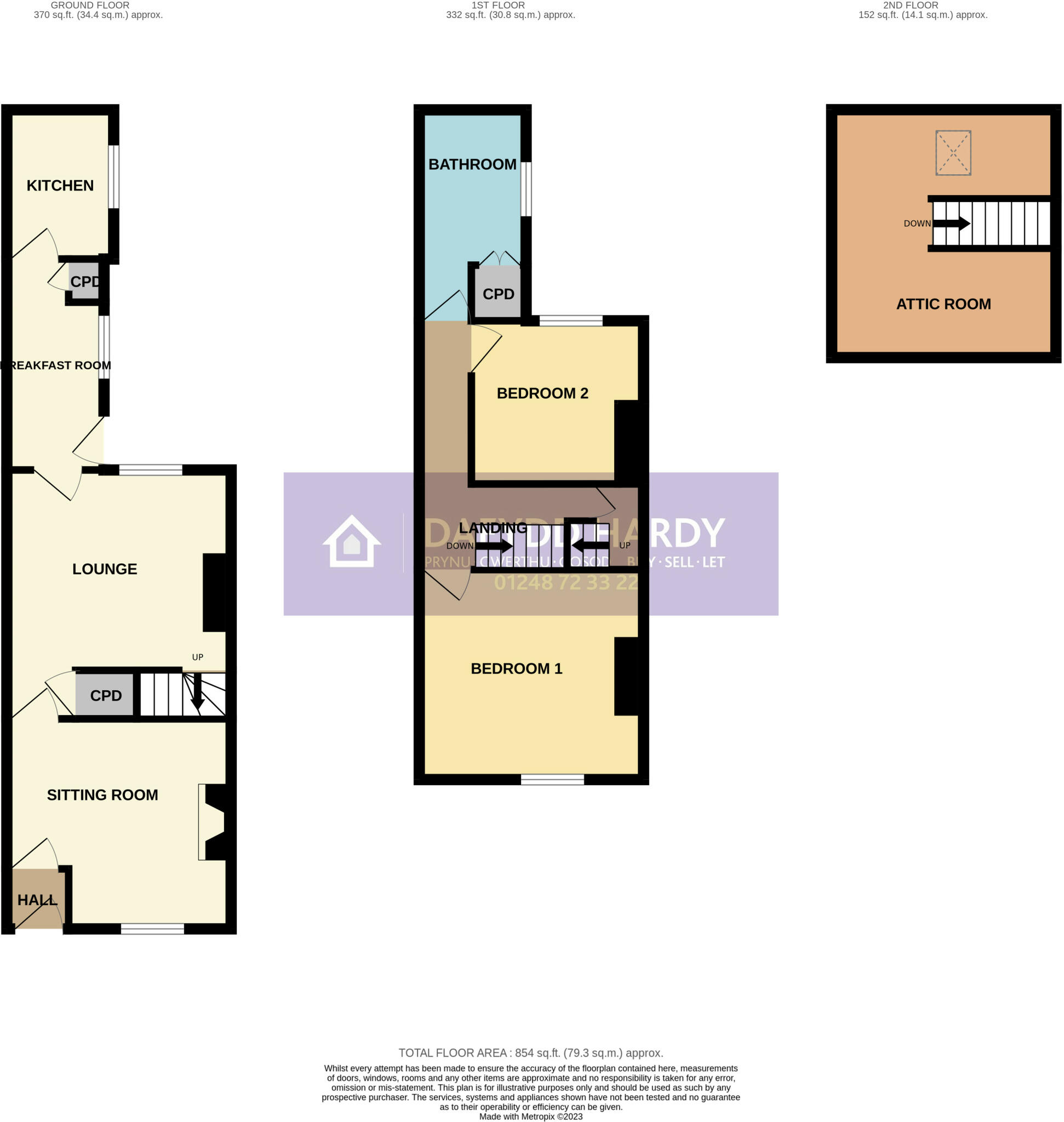 Victoria Road, Cemaes Bay, Isle of Anglesey, LL67 floorplan