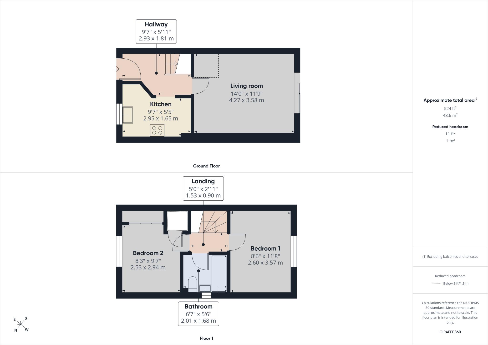 Turnstone Way, Peterborough, PE2 8SN floorplan