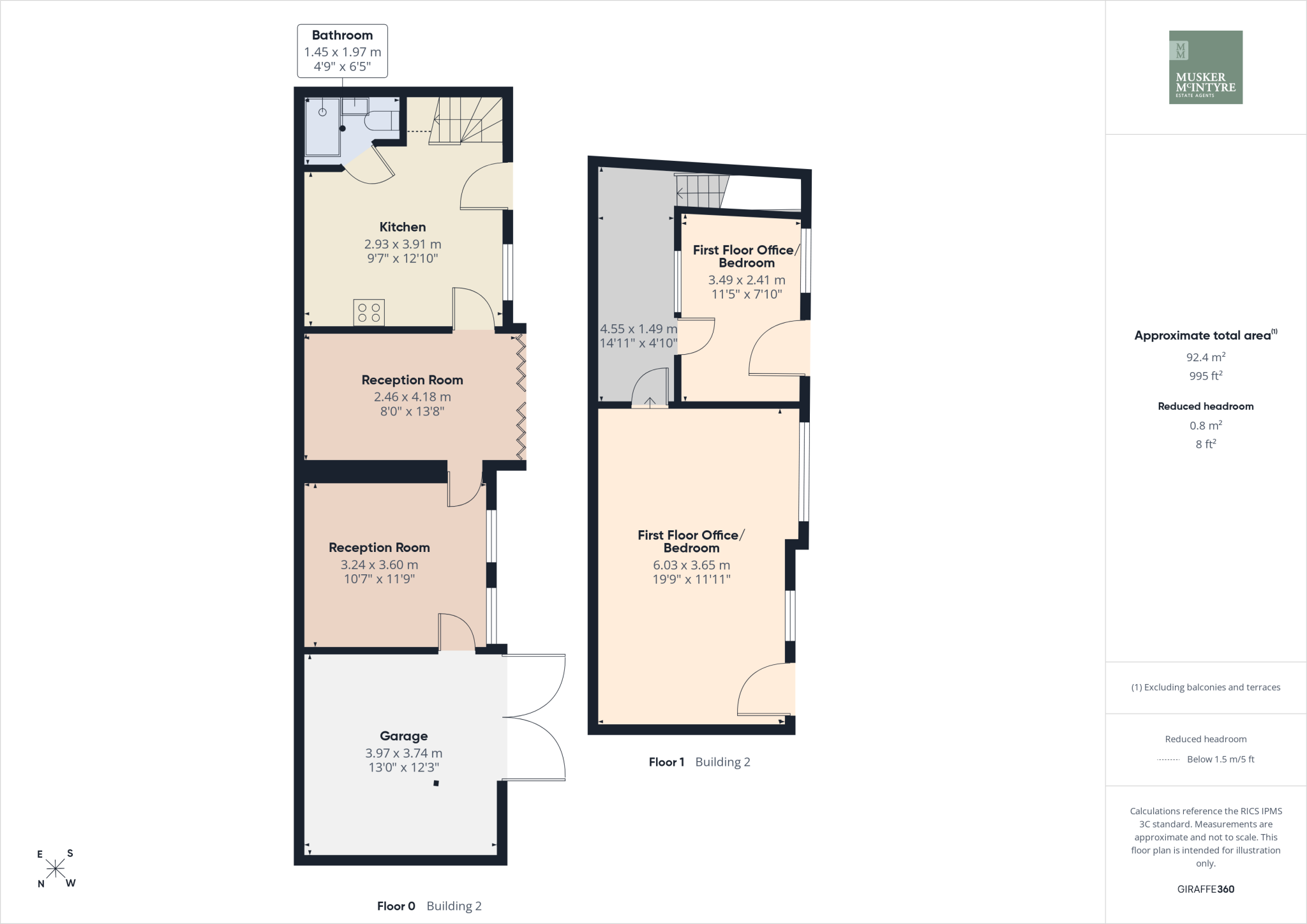 Camden House, 55 Lower Olland Street floorplan