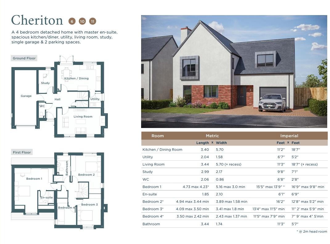 Belstone View, Chulmleigh Road, Morchard Bishop, EX17 floorplan