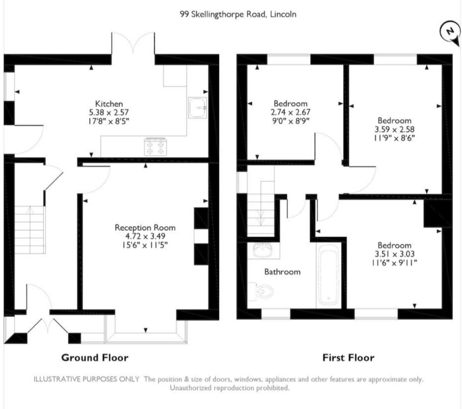 Skellingthorpe Road, Lincoln, LN6 floorplan