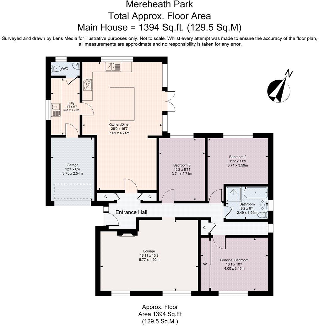 Mereheath Park, Knutsford, Cheshire, WA16 floorplan