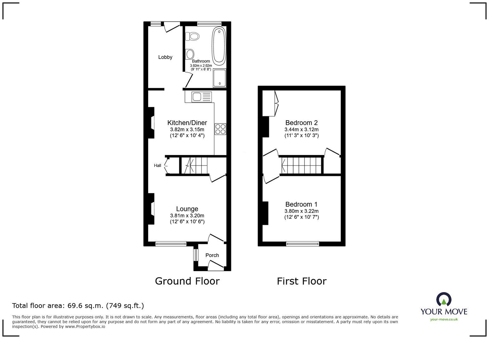 Pilot Road, Hastings, East Sussex, TN34 floorplan