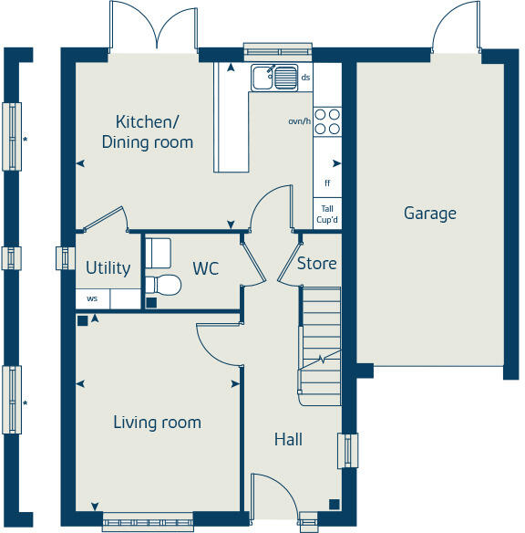 Dalmuir Road,
Longbridge,
West Midlands,
B31 2GY floorplan