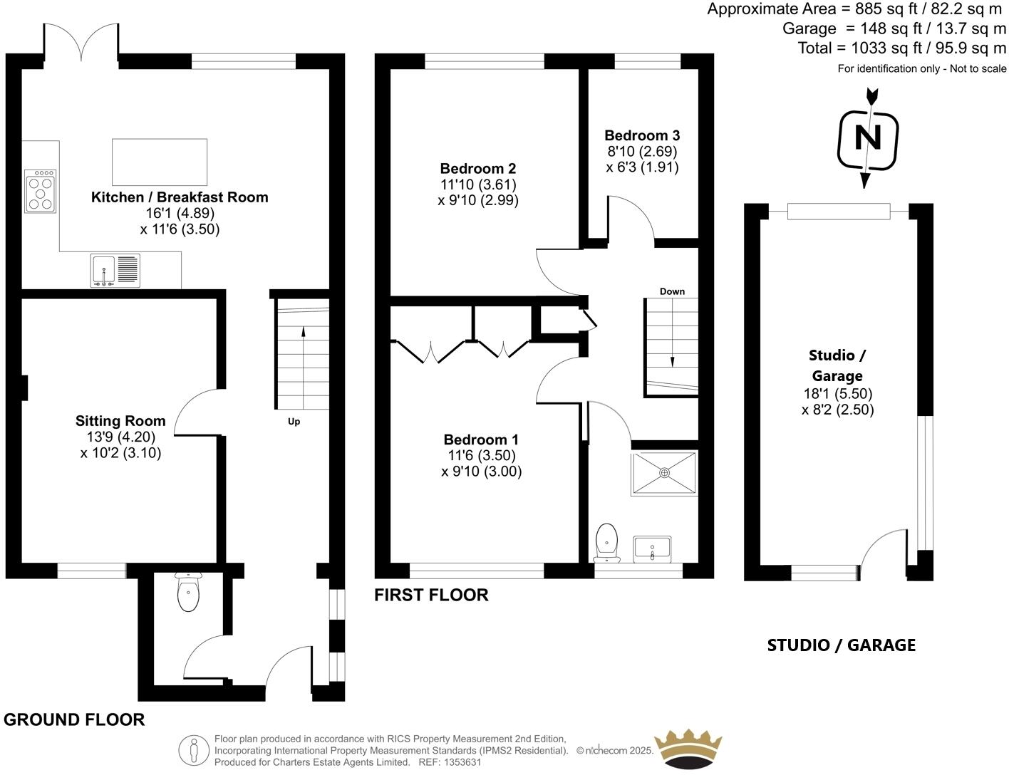 Nursery Road, Alresford, Hampshire, SO24 floorplan