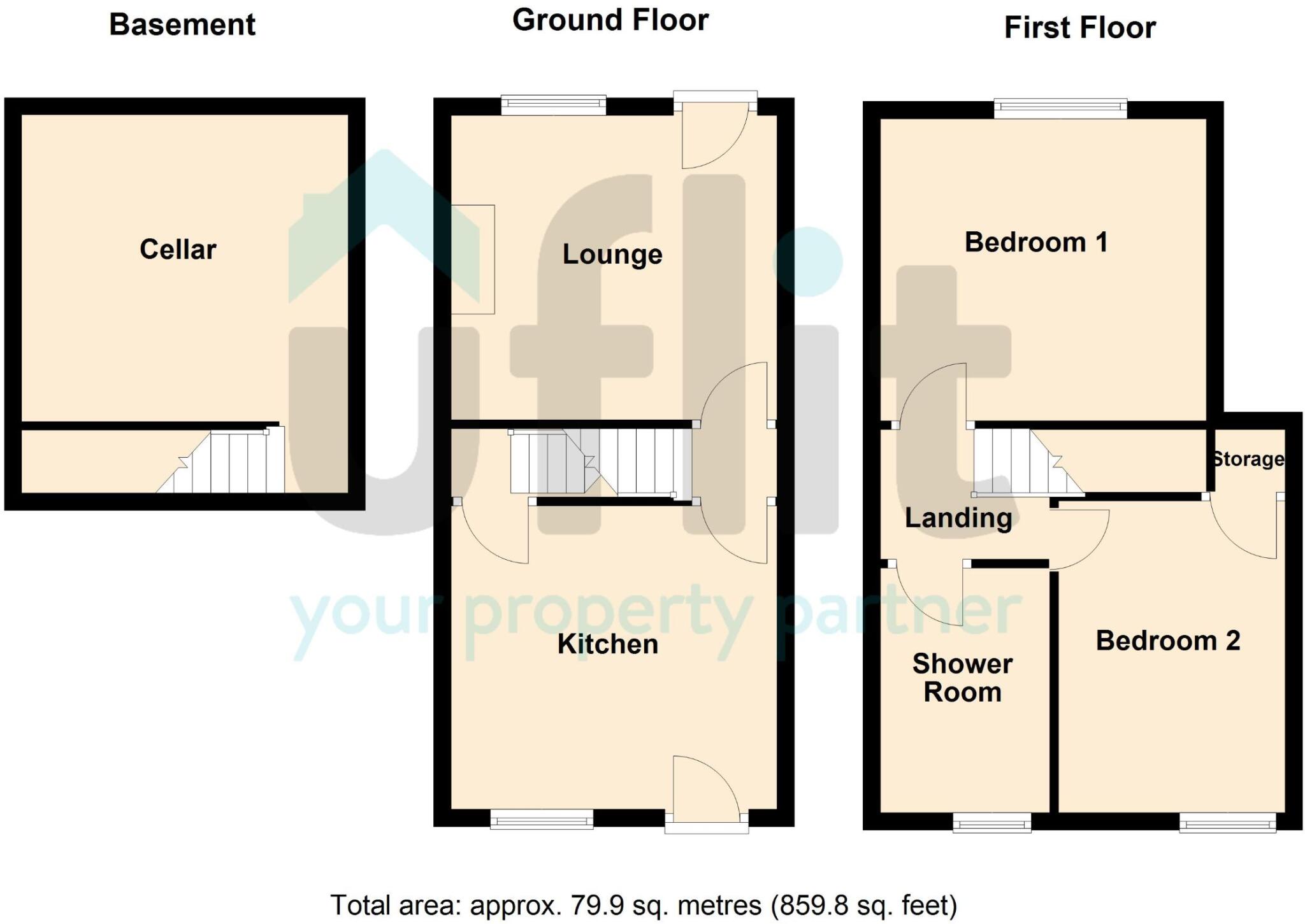 Holm Flatt Street, Parkgate, Rotherham floorplan