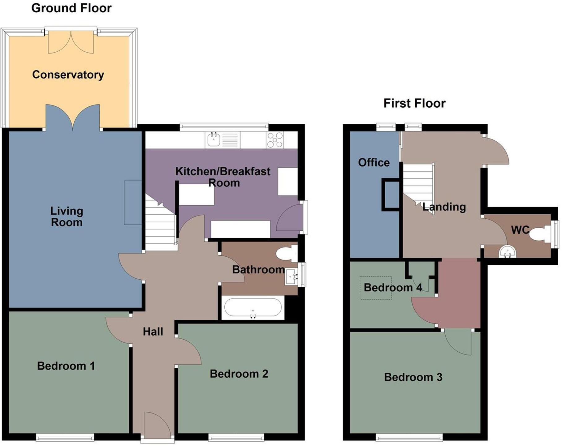 Parklands View, Sketty, SA2 floorplan