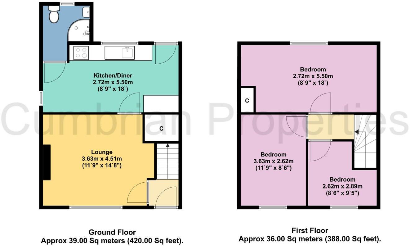 Jubilee Road, Carlisle, CA2 floorplan