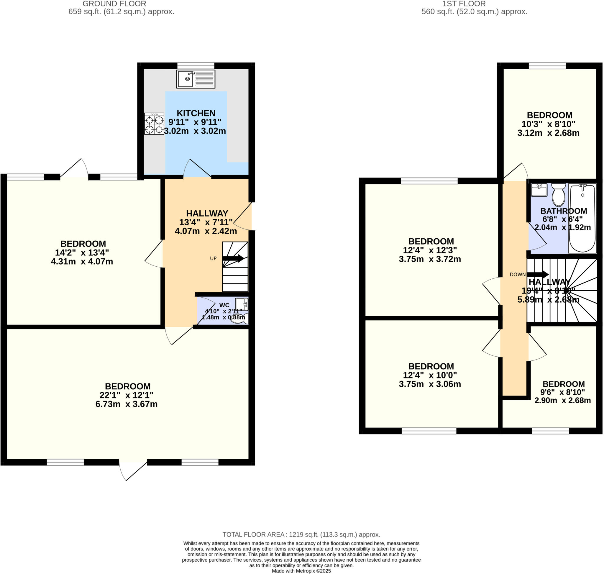Hampton Lane, Feltham floorplan