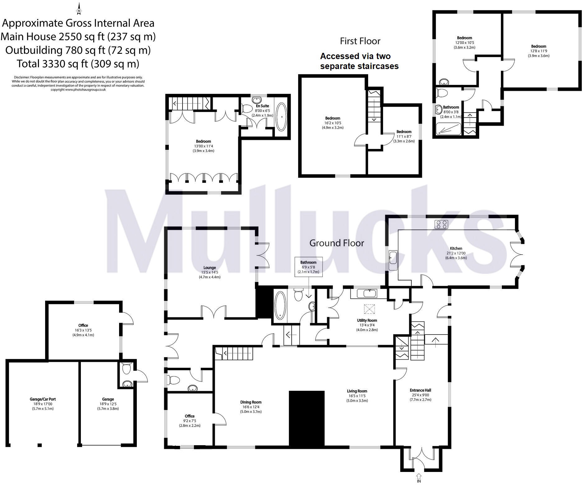 Rook End Lane, Debden, Nr Saffron Walden, Essex, CB11 floorplan