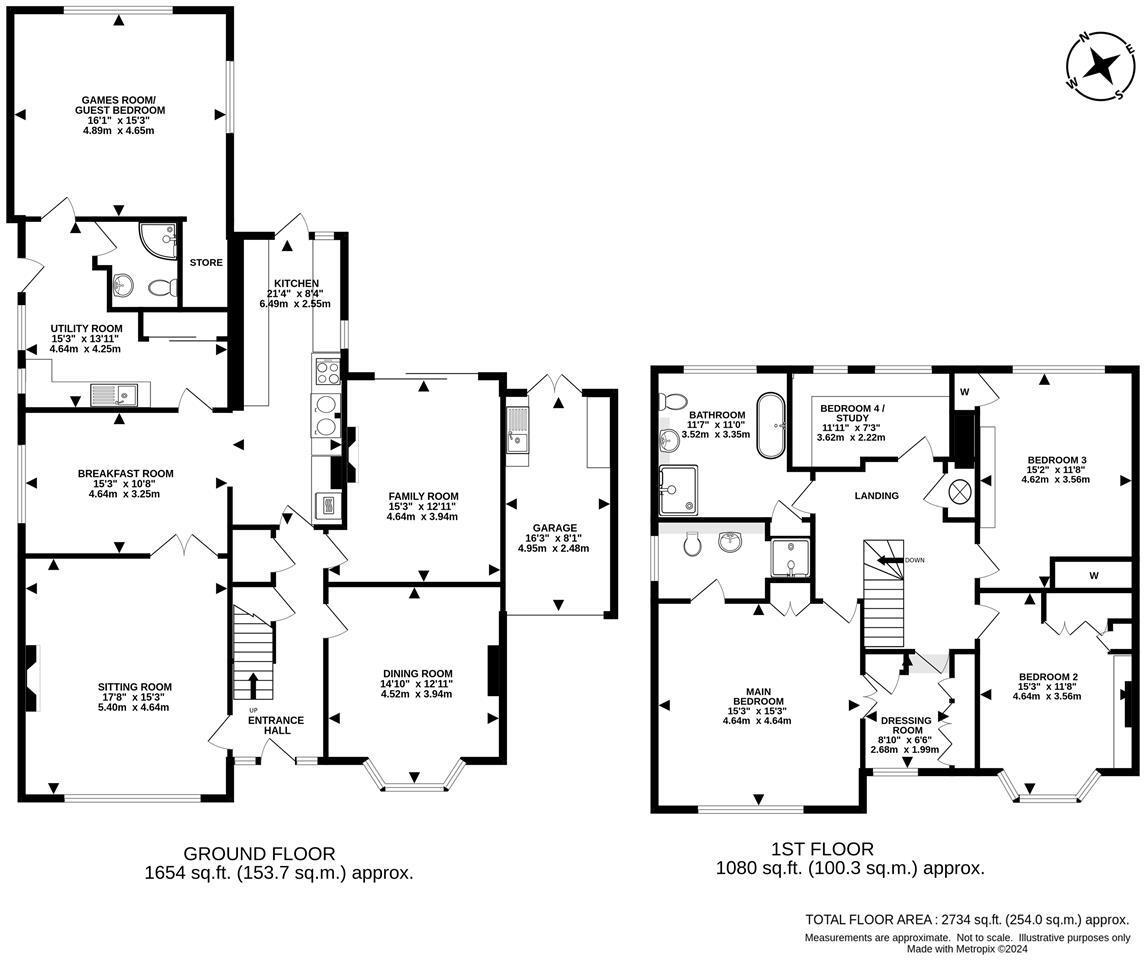 Green Lane, Lower Kingswood, Tadworth floorplan