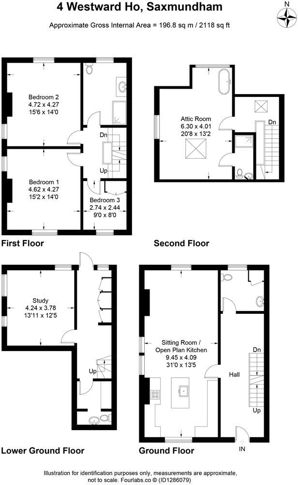 Westward Ho, Leiston, IP16 floorplan