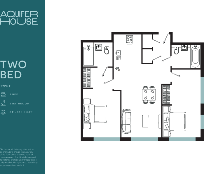 Flat 81, Aquifer House, 10 Mill Road, Ilford, London, IG1 2AB floorplan