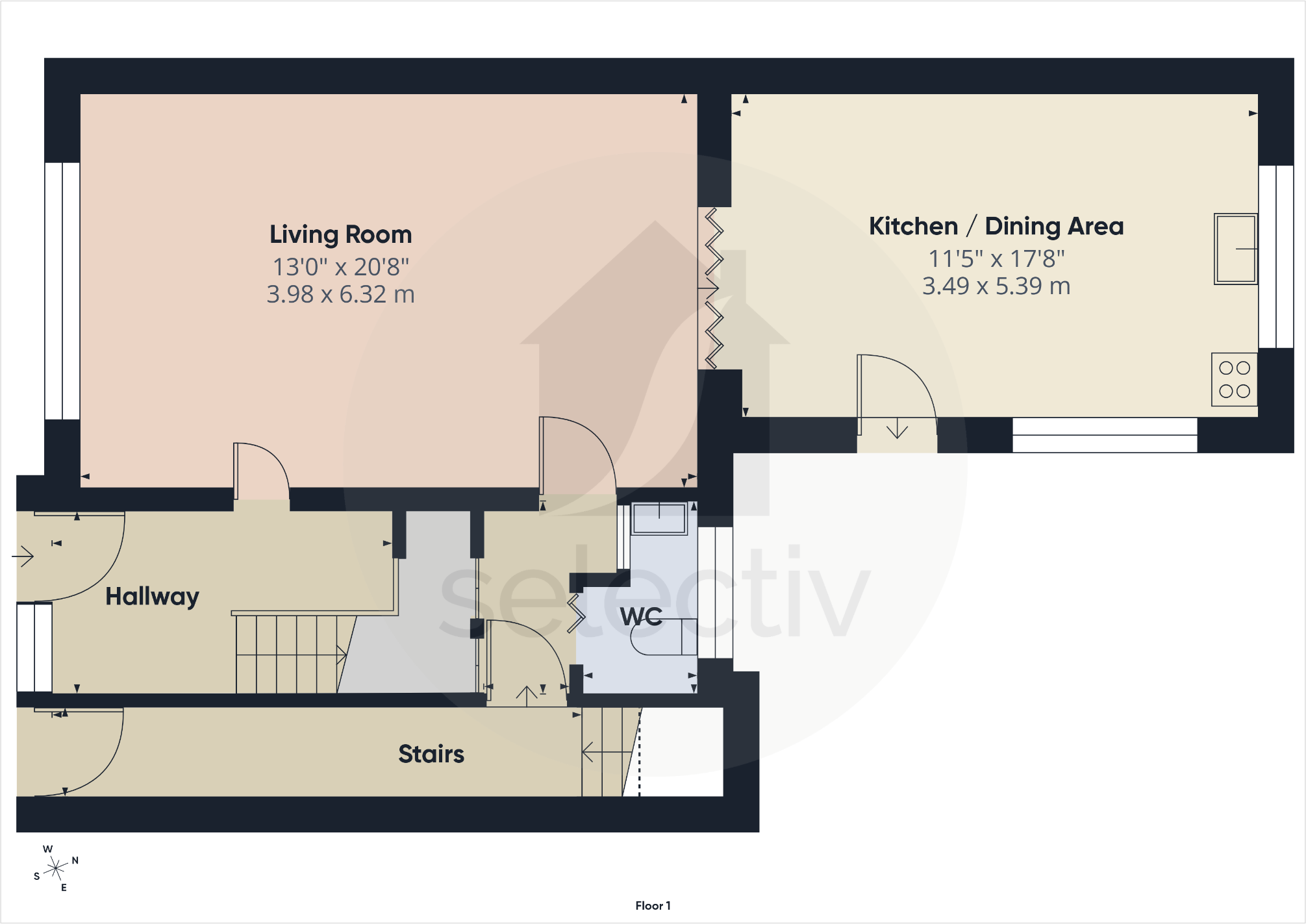 High Street West, Redcar, North Yorkshire, TS10 floorplan