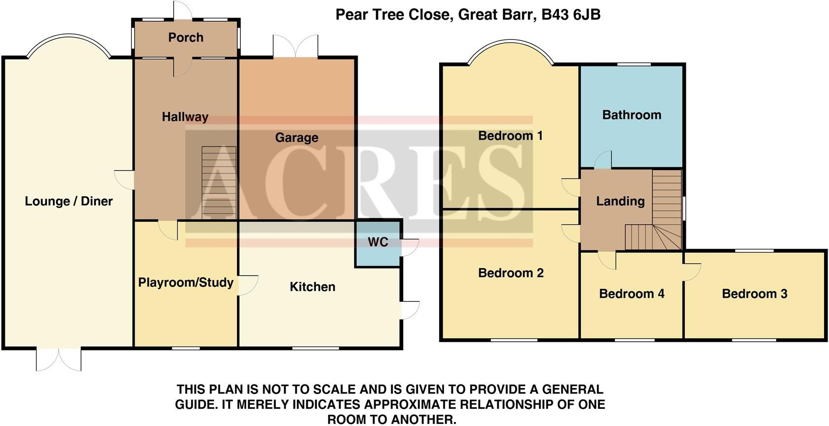 Pear Tree Close, Great Barr, Birmingham floorplan