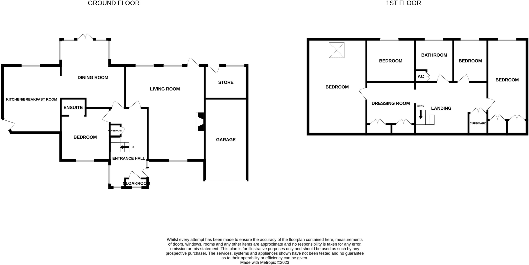 Judith Gardens, Potton, Sandy floorplan