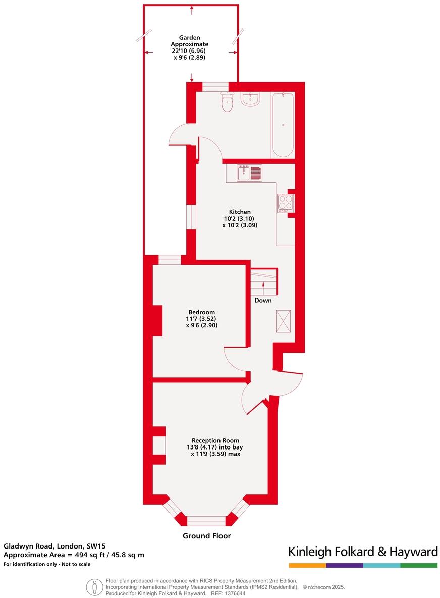 Gladwyn Road, Putney, London, SW15 floorplan