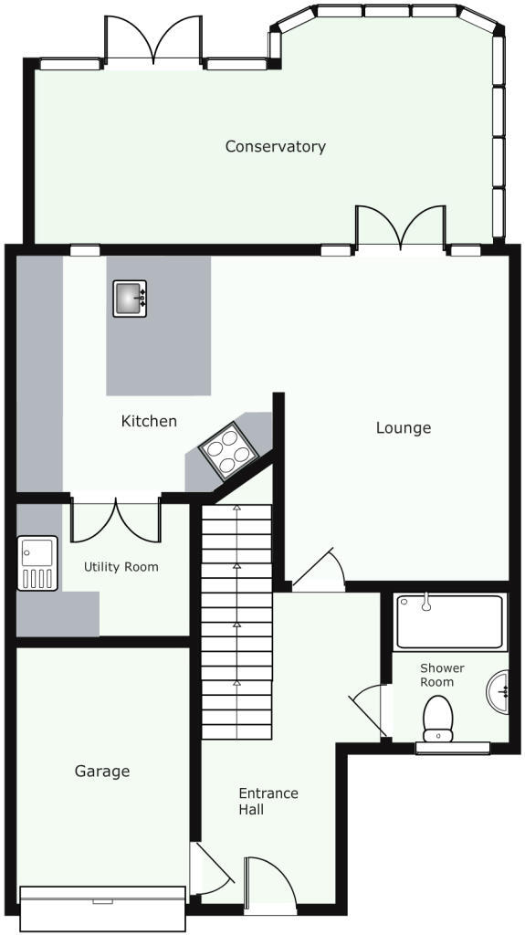 Holden Grove Daventry West Northamptonshire floorplan