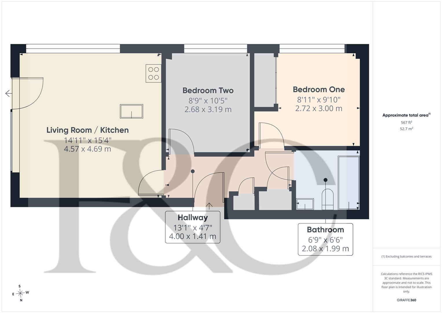 Queens Road, Nottingham floorplan