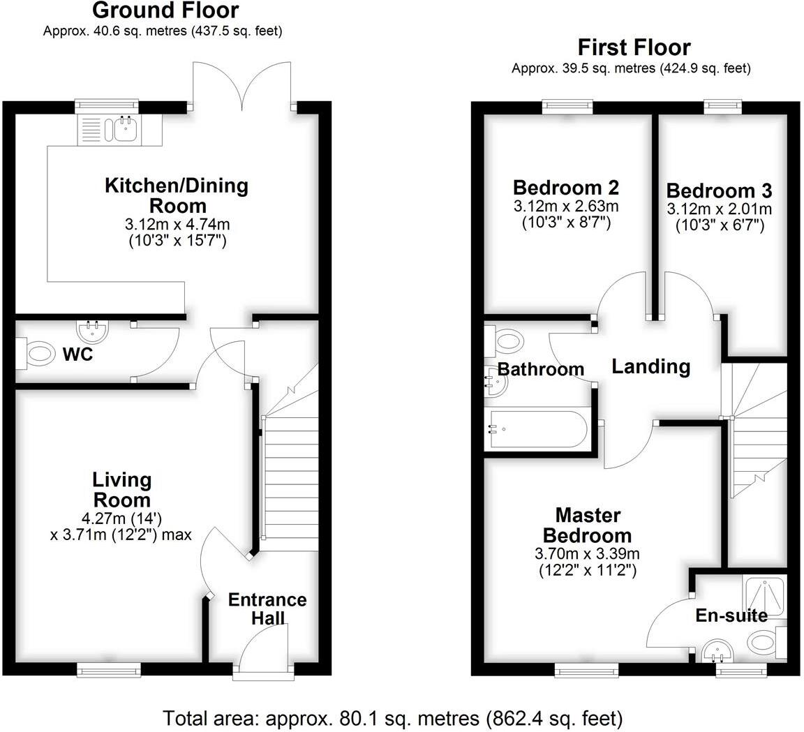 Folio Drive, Portishead floorplan