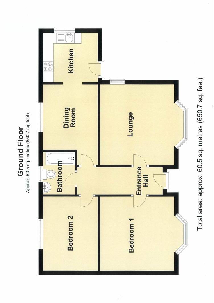 Llannefydd, Denbigh floorplan