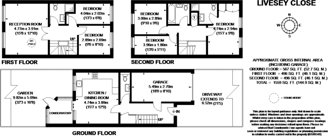 Livesey Close, Kingston Upon Thames, Surrey, KT1 floorplan