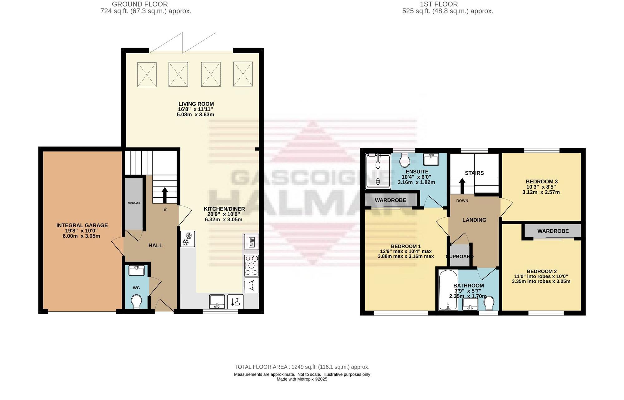 Hawkshead Road, Glossop, SK13 floorplan