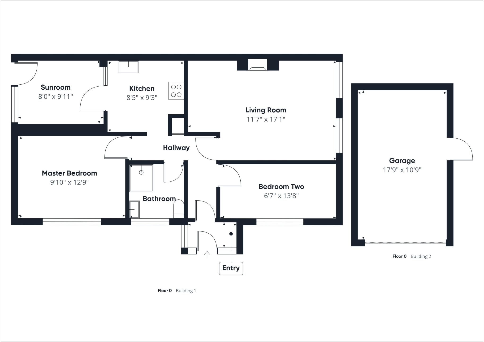 West Heath Road, Farnborough, Hampshire, GU14 floorplan