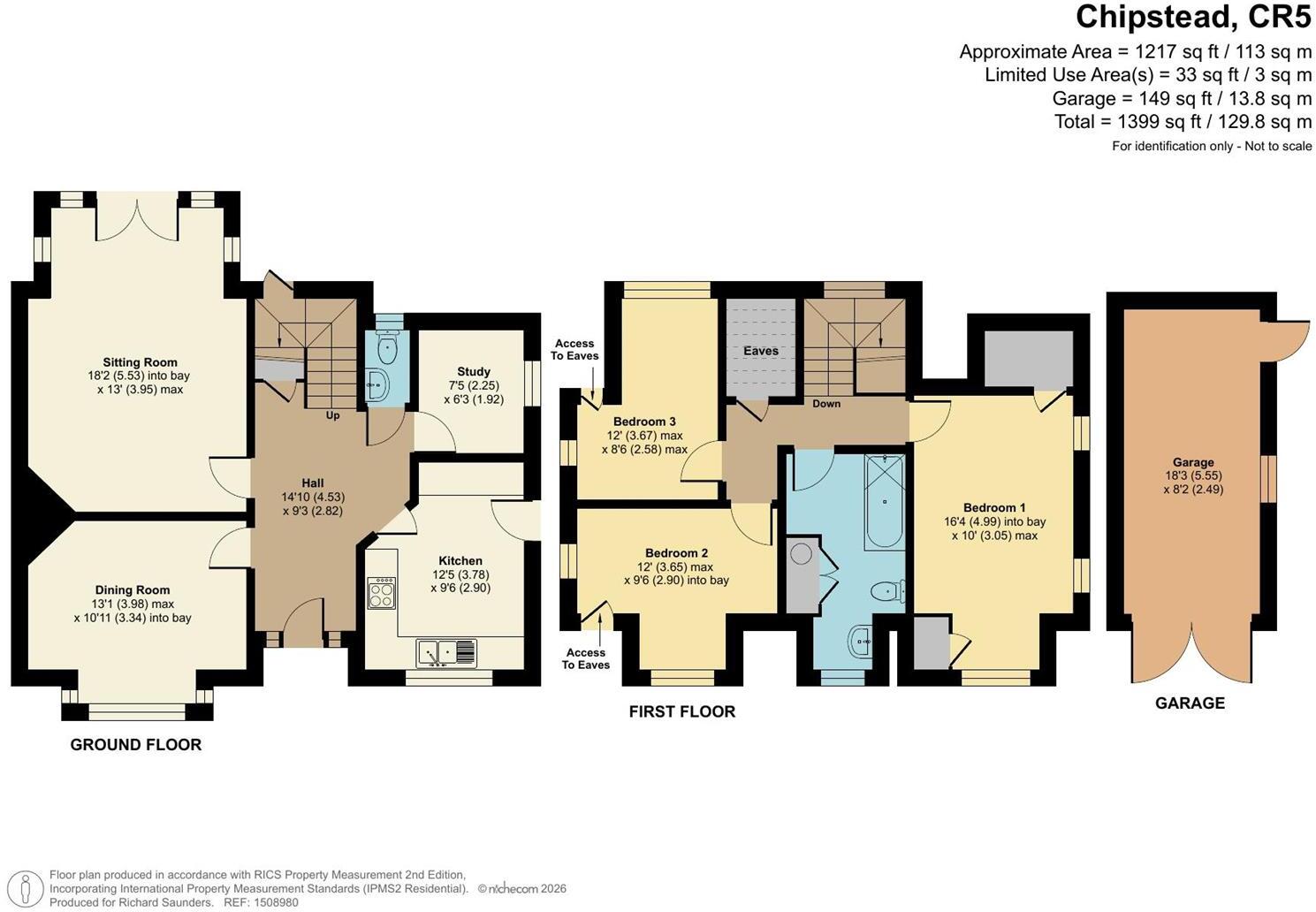 Lackford Road, Chipstead floorplan